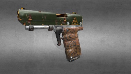 Chenobyl Pistol 3D Model