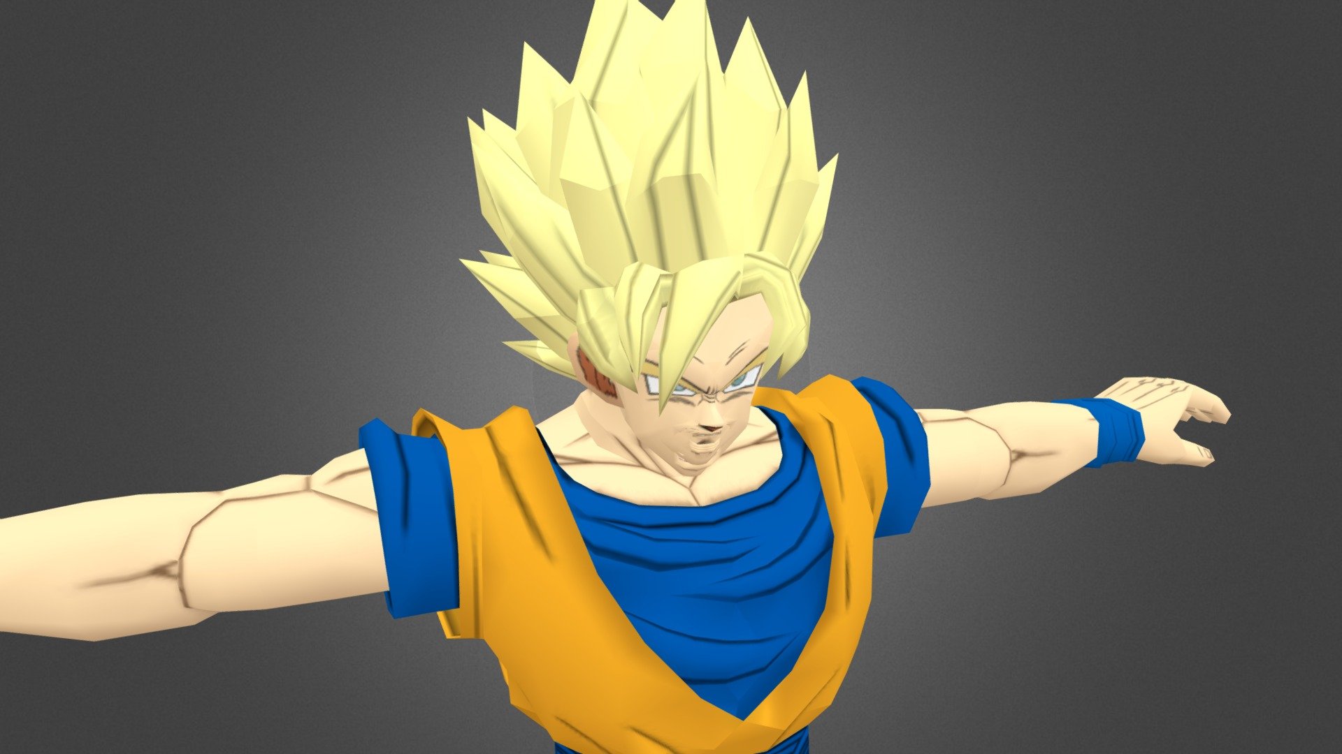 Dragon Ball Z Budokai Tenkaichi 3 - Goku End-ssj - Download Free 3D ...