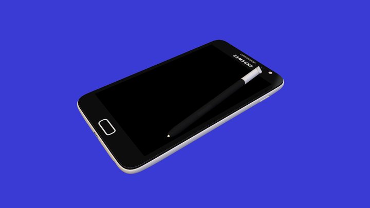 Galaxy Note 3D Model