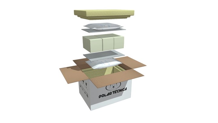 Kits Térmicos Qualificados PU 3D Model