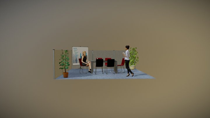Salle de réunion 3D Model