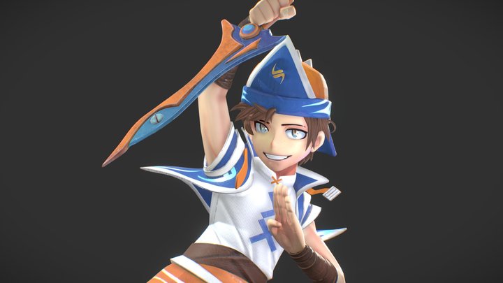 Boboiboy Sopan 3D Model