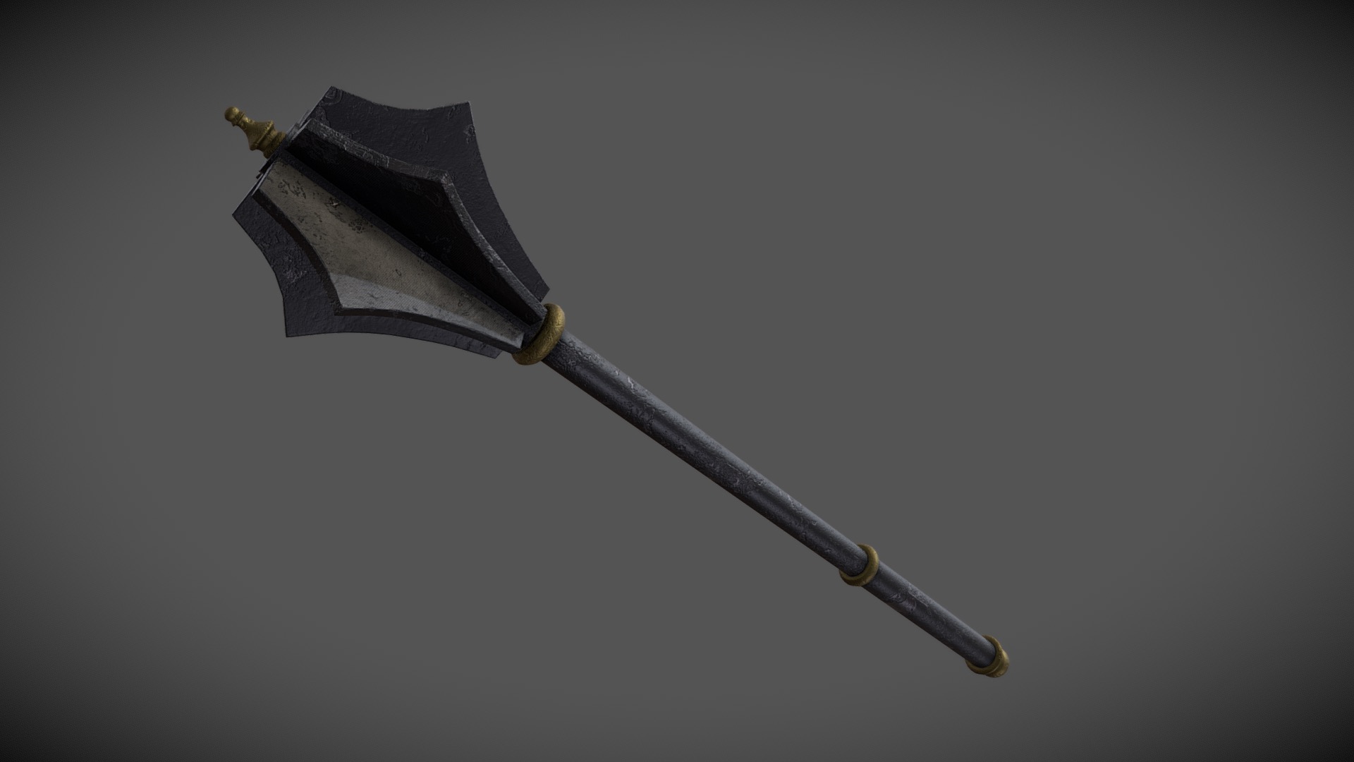 Mace - 3D model by SavageS3NTINEL [8eac786] - Sketchfab