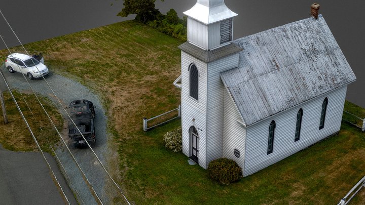 St. Luke's United Church in Belledune – Modello 3D gratuito STL