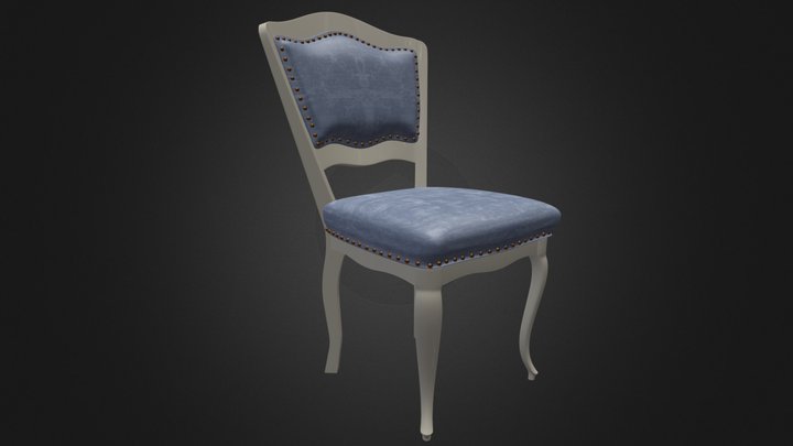 Classic Dining Chair 3D Model