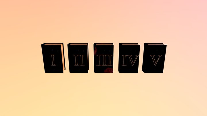 NosVRtu Special Books 3D Model