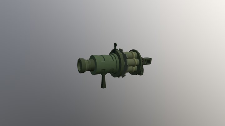 GrenadeLauncher 3D Model