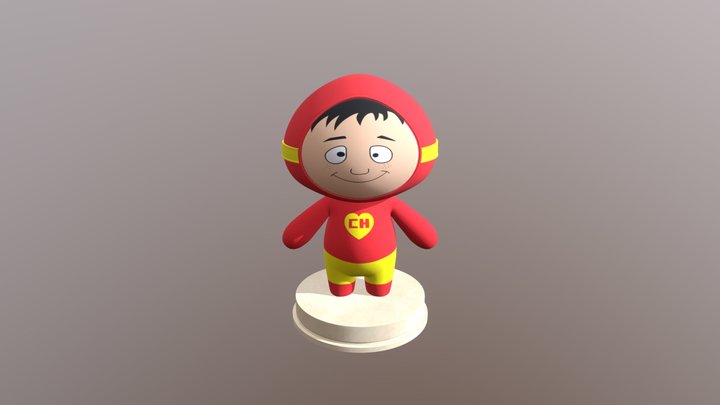 TAMA_MUÑECO DE TRAPO 3D Model