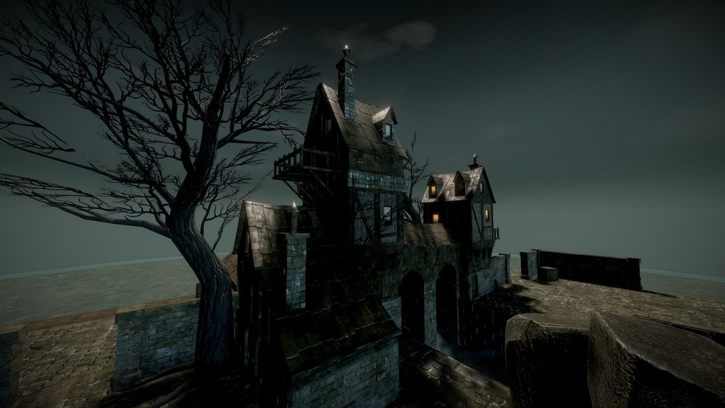 Medieval scenery