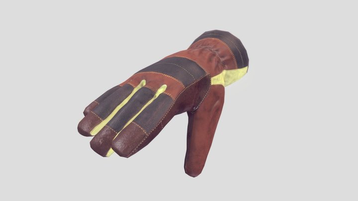 Firefighter Glove 3D Model