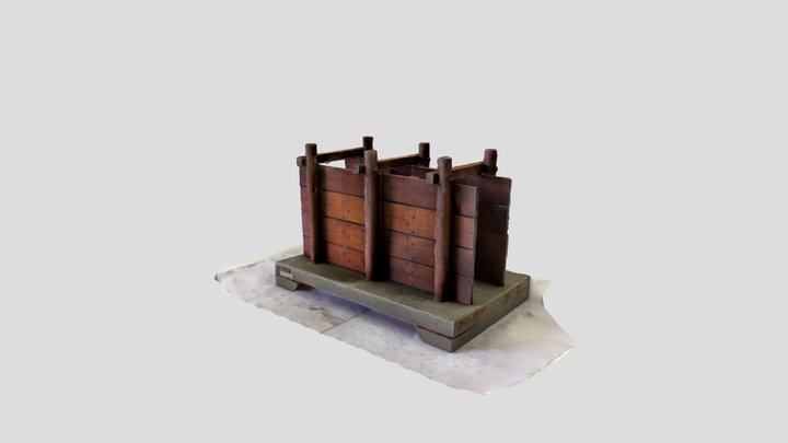 Modello di fondazione mediante ture 3D Model