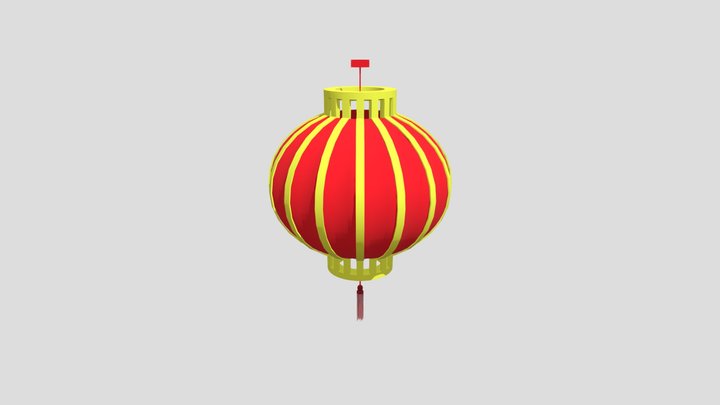 Lampion 3D Model