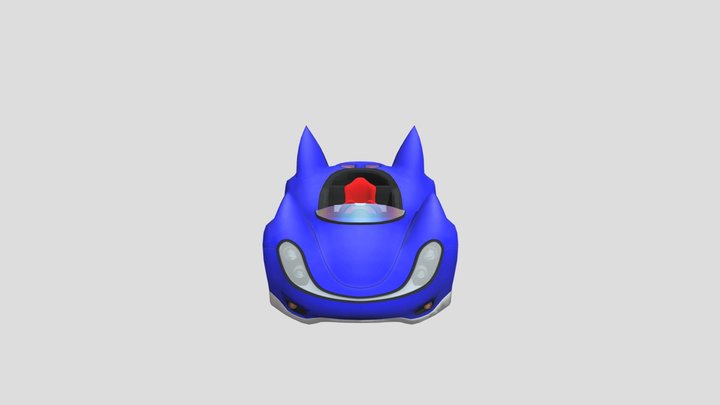 Sonic And SEGA  All-Stars Racing - Speed Star 3D Model