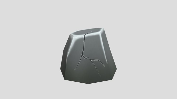 石頭 3D Model