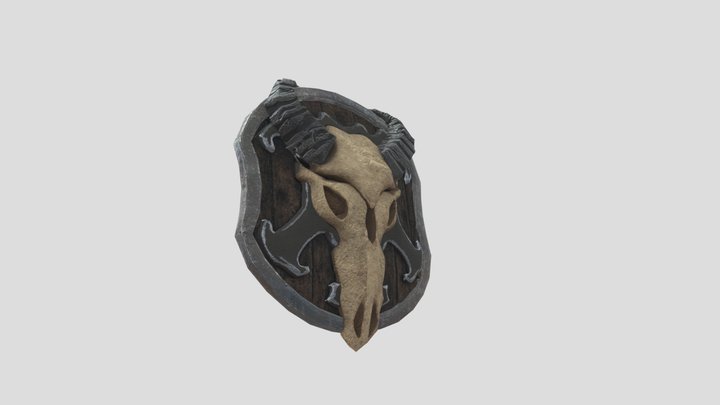 A Shield 3D Model