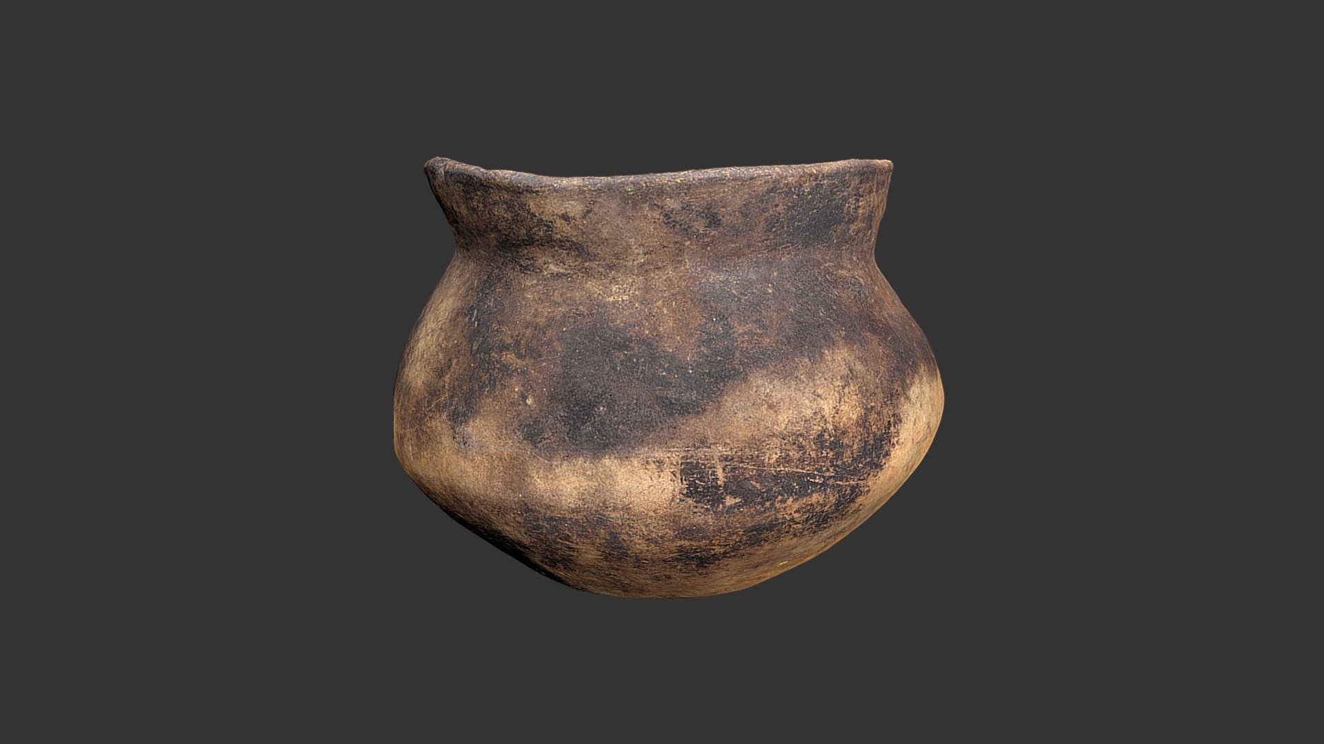 Dan River Plain Jar (2361p515)