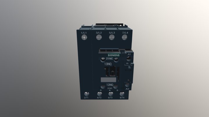 Power Connector 3D Model