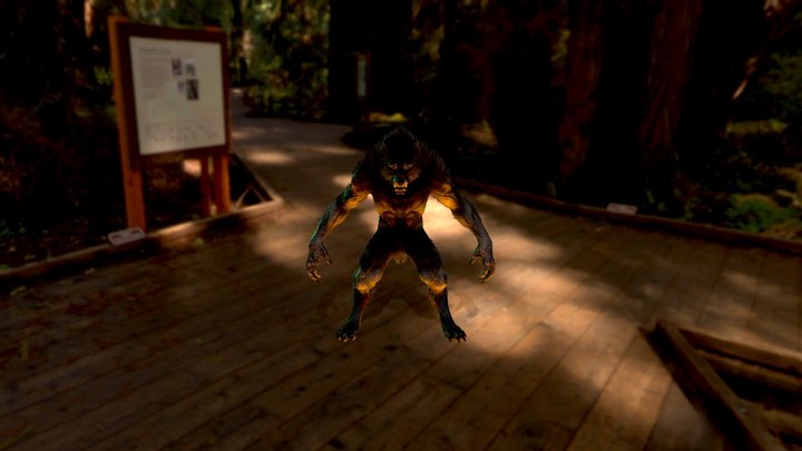Alpha werewolf 3D Model