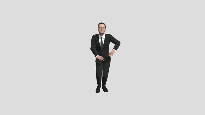Mike - Salsa Dancing 3D Model