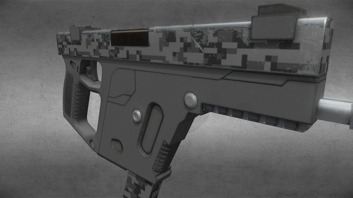 SMG ROUND 3 3D Model