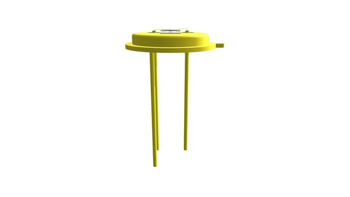 Discrete Pyroelectric Detector 3D Model