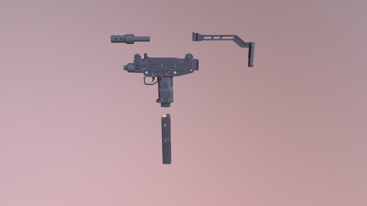 Call of Duty: MWIII (2023) - WSP Stinger – Gratis 3D-model STL