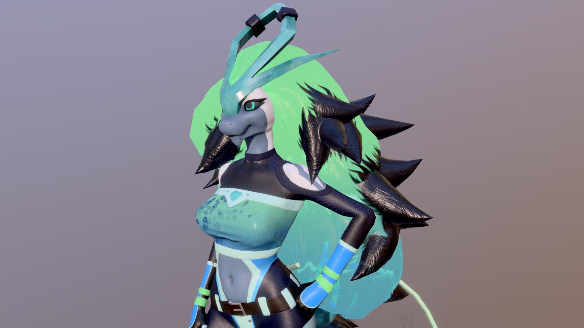 Astral Suit — Sketchfab embed 3D viewer