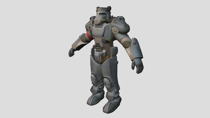Power Armor 3D Model