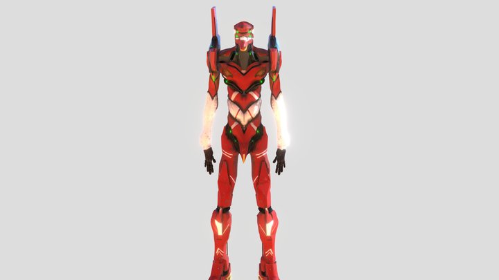 EVA 02 3D Model