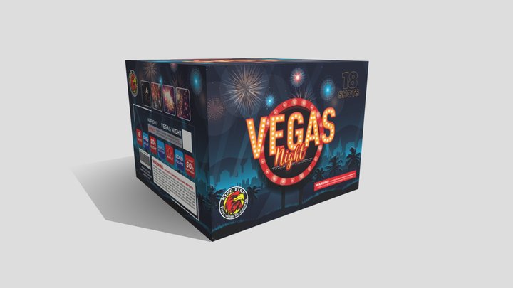 Vegas Night 3D Model