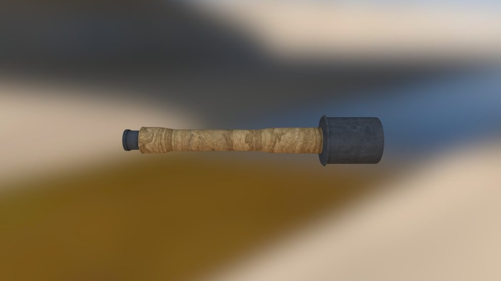 Grenade — Sketchfab embed 3D viewer