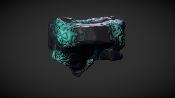 Cristal rock 3D Model