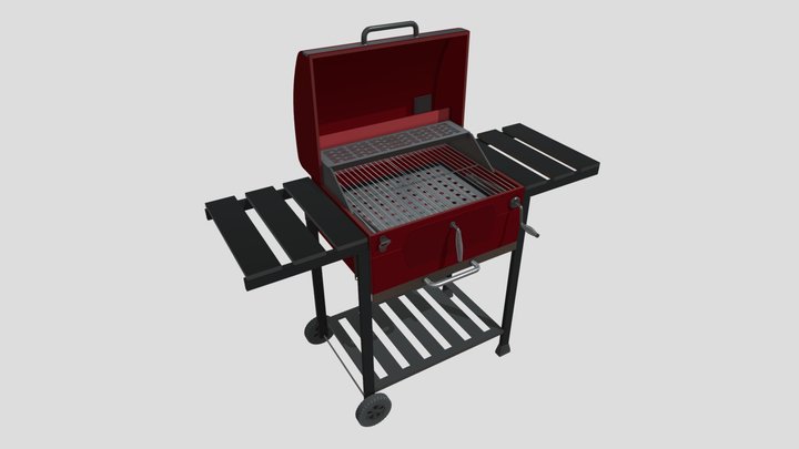 BBQ GRILL 3D Model