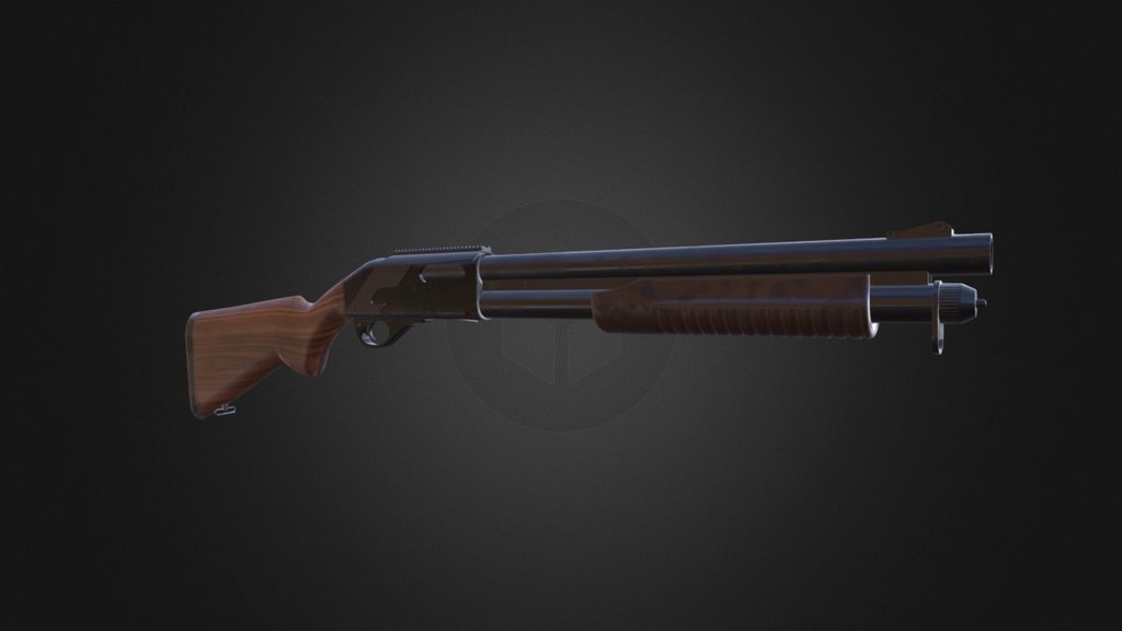 Remington 870 - Download Free 3D model by zingzing [8ebec50] - Sketchfab