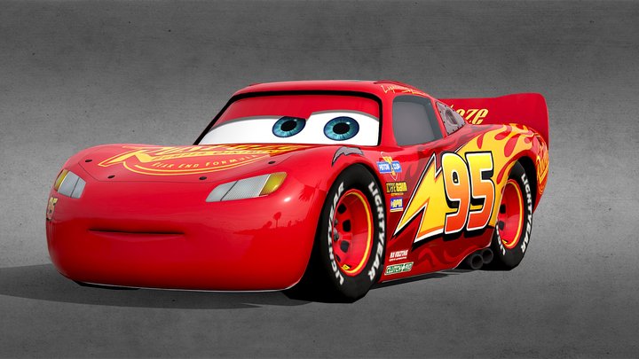 Lightning Mcqueen (Cars 3) 3D Model