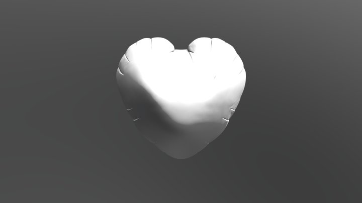 Сердце итог 3D Model