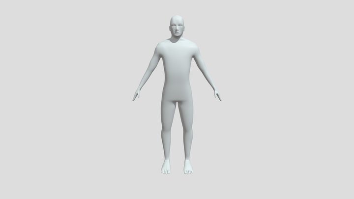 Self Portrait Sans Hair 3D Model