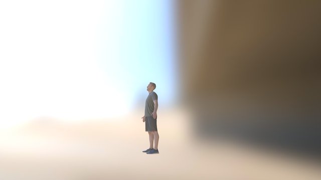 Running In Place Shorts 3D Model