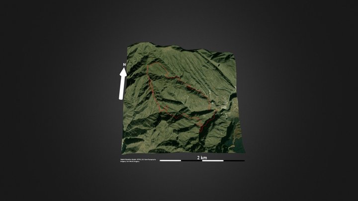 天狼大峡谷 – Free 3D Model STL