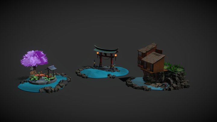Feng Huang: The Ancient Water City 3D Model