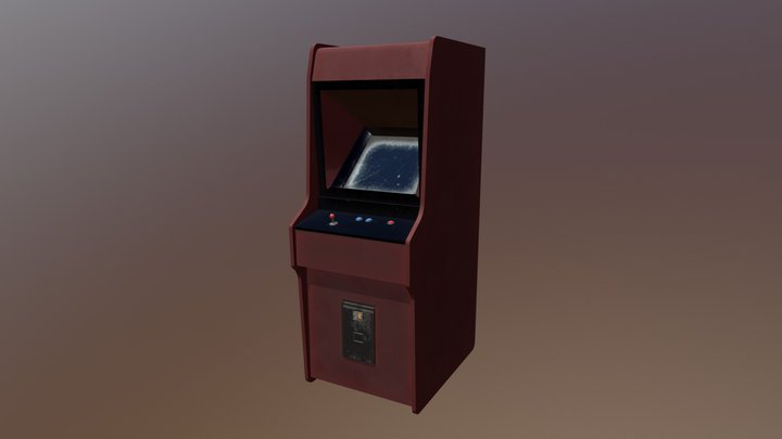 Arcade Cabinet 3D Model
