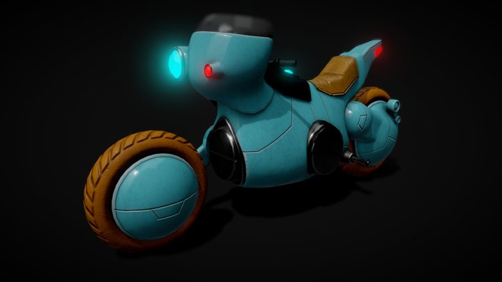 Tetsuo's Bike 3D Model