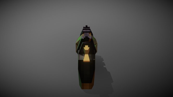 Gardener's Revolver 3D Model
