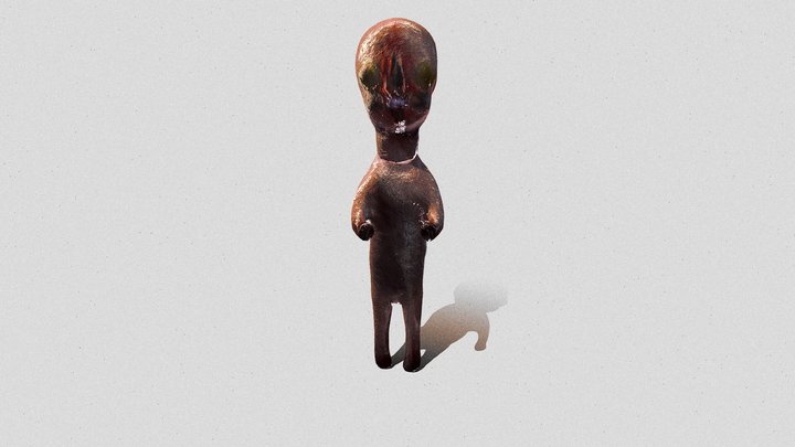 scp-173 original 3D Model