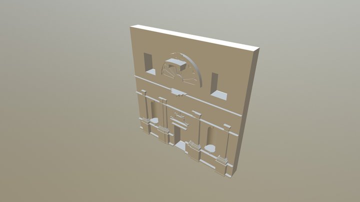 Sacristia Filipina Miguel Santos 3D Model