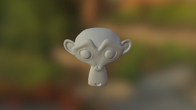 monkey2 3D Model