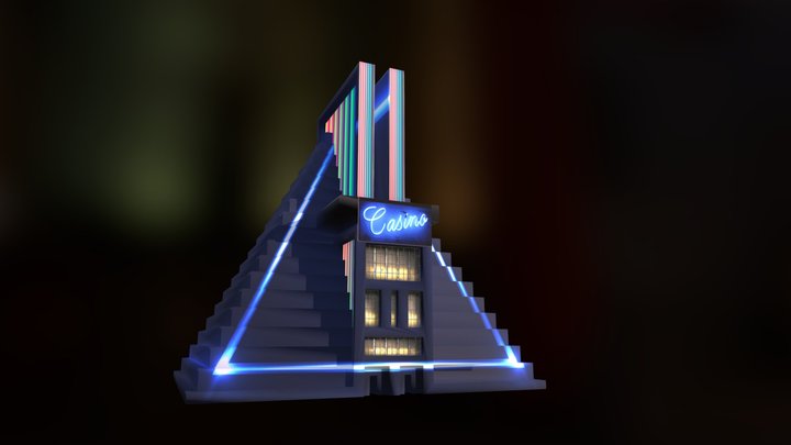 Pyramid Casino 3D Model