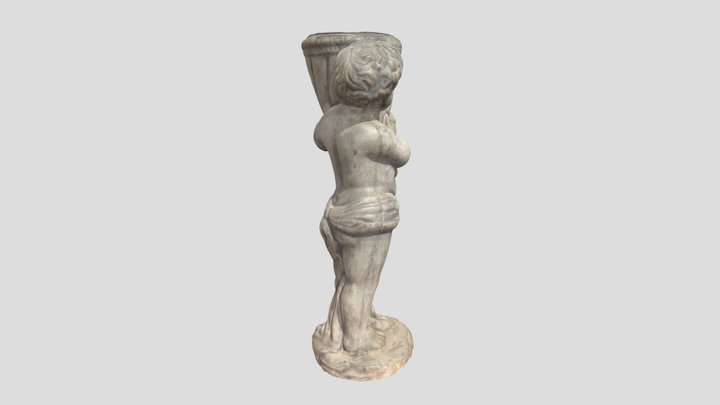 Fontain boy 3D Model