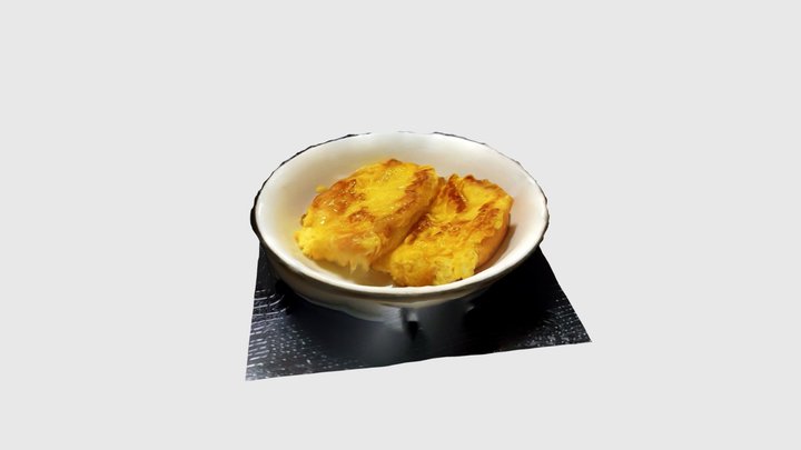 French toast mini 3D Model