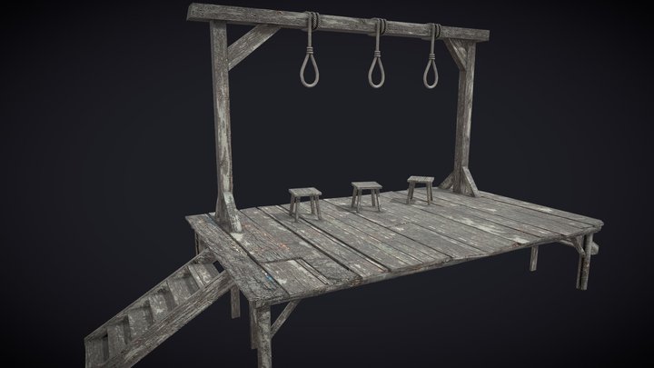 Gallows - 28 MB – Modelo 3D gratuito STL